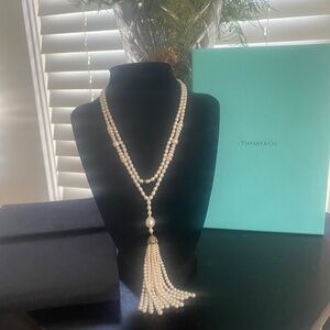 Tiffany & Co Ziegfeld Collection tassel necklace